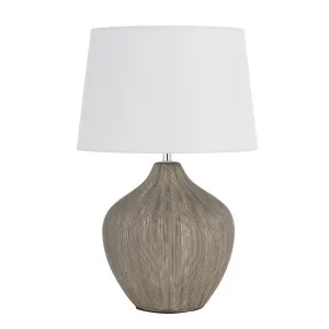 Telbix Borneo Table Lamp (E27) Bronze by Telbix, a Table & Bedside Lamps for sale on Style Sourcebook