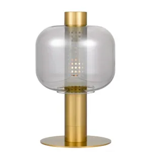 Parola Telbix 60s Style Table Lamp (E27) Gold by Telbix, a Table & Bedside Lamps for sale on Style Sourcebook