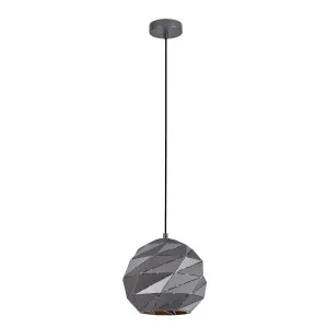 CLA Origami Small Pendant (E27) Grey by Compact Lamps Australia, a Pendant Lighting for sale on Style Sourcebook