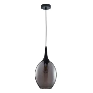 CLA Brote Wine Glass Pendant Light (E27) Smoke by Compact Lamps Australia, a Pendant Lighting for sale on Style Sourcebook