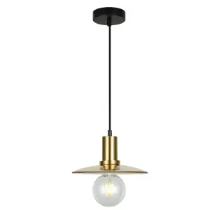 CLA Chapeau Small Pendant (E27) Amber by Compact Lamps Australia, a Pendant Lighting for sale on Style Sourcebook