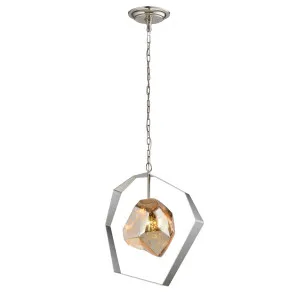 CLA Meteora Geometric Pendant (E27) Amber by Compact Lamps Australia, a Pendant Lighting for sale on Style Sourcebook