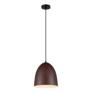 Black Walnut CLA Ligna Pendant (E27) Oblong by Compact Lamps Australia, a Pendant Lighting for sale on Style Sourcebook