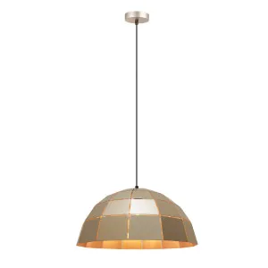 Champagne Gold CLA Armis Pendant (E27) Dome by Compact Lamps Australia, a Pendant Lighting for sale on Style Sourcebook