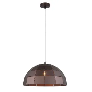 Coffee CLA Armis Pendant (E27) Dome by Compact Lamps Australia, a Pendant Lighting for sale on Style Sourcebook