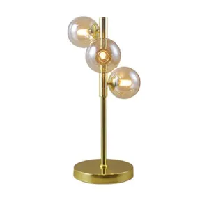 Vencha Midday 3 Light Table Lamp (G9) Gold by Vencha, a Table & Bedside Lamps for sale on Style Sourcebook