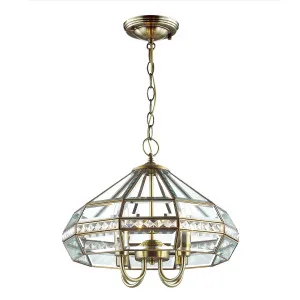 Evertop Glass Prism Pendant Large (E14) by Evertop, a Pendant Lighting for sale on Style Sourcebook