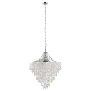 Eglo Beires Crystal Chandelier (E14) Small by Eglo, a Chandeliers for sale on Style Sourcebook