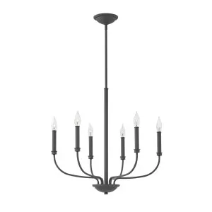 Hinkley Alister 6 Light Chandelier Buckeye Bronze by Hinkley, a Chandeliers for sale on Style Sourcebook