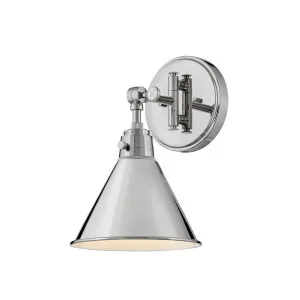 Hinkley Arti Medium Swing Arm Wall Sconce Polished Nickel by Hinkley, a Wall Lighting for sale on Style Sourcebook