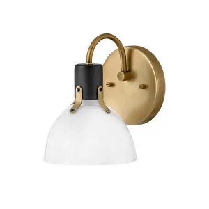 Hinkley Argo 1 Light Wall Sconce Heritage Brass by Hinkley, a Wall Lighting for sale on Style Sourcebook