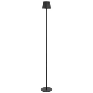 Telbix Mindy Rechargeable LED Floor Lamp Black by Telbix, a Floor Lamps for sale on Style Sourcebook