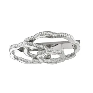 Telbix Jura 3 Ring Crystal LED CTC Light Chrome by Telbix, a LED Lighting for sale on Style Sourcebook