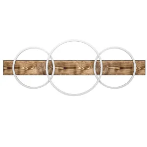 Eglo Boyal 3 Ring Warm White LED CTC Rustic Wood by Eglo, a LED Lighting for sale on Style Sourcebook