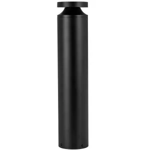 Havit Black Noray Aluminium Round Bollard Light 240V Small by Havit, a Outdoor Lighting for sale on Style Sourcebook