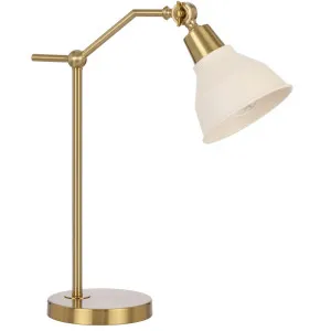 Telbix Kylan 15 Table Lamp Antique Gold by Telbix, a Table & Bedside Lamps for sale on Style Sourcebook