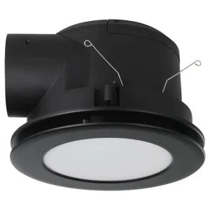 Eglo Samba 10W LED Exhaust Fan Black by Eglo, a Exhaust Fans for sale on Style Sourcebook