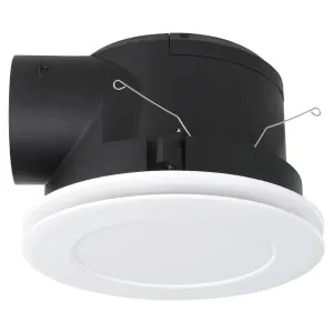 Eglo Samba 10W LED Exhaust Fan White by Eglo, a Exhaust Fans for sale on Style Sourcebook