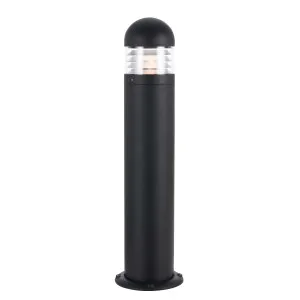 Telbix Harbor Powder Coated Exterior Bollard Light Black by Telbix, a Outdoor Lighting for sale on Style Sourcebook