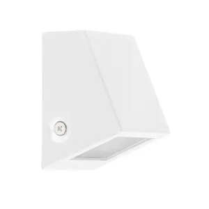 Havit Matte White 85mm Surface Mounted LED Wall Wedge Light 12V Cool White by Havit, a Outdoor Lighting for sale on Style Sourcebook