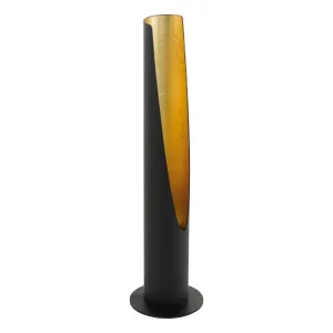 Eglo Barbotta Table Lamp Black and Gold by Eglo, a Table & Bedside Lamps for sale on Style Sourcebook