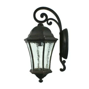 Lode Strand Antique Bronze Wall Light IP44 Medium by Lode International, a Outdoor Lighting for sale on Style Sourcebook