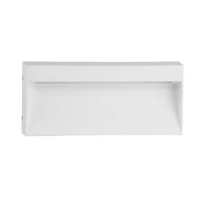 Matte White Virsma Exterior IP54 Surface Mounted LED Step Light 240V Tri Colour by Havit, a Outdoor Lighting for sale on Style Sourcebook