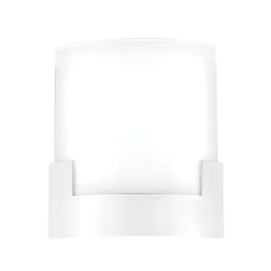 Telbix Solita Square Frosted Glass 12W CCT LED Wall Light White by Telbix, a LED Lighting for sale on Style Sourcebook