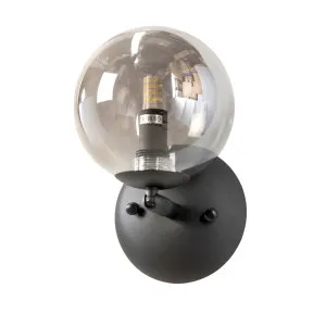 Fiorentino Pasadena Aluminium and Glass Interior Wall Light (G9) Black by Fiorentino, a Wall Lighting for sale on Style Sourcebook