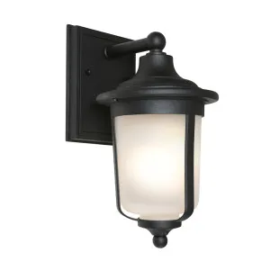 Cougar Devon Exterior Wall Light IP44 Black by Cougar, a Outdoor Lighting for sale on Style Sourcebook