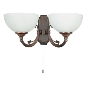 Eglo Savoy Antique Wall Light (E14) 2 Light by Eglo, a Wall Lighting for sale on Style Sourcebook