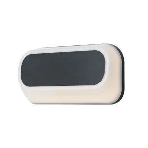 Telbix Lorna Rectangle Exterior LED Wall Bunker Light IP54 10W by Telbix, a Outdoor Lighting for sale on Style Sourcebook