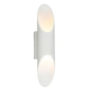 CLA Milan Up/Down LED Wall Light White by Compact Lamps Australia, a Wall Lighting for sale on Style Sourcebook