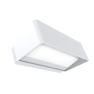 CLA Topa Up/Down LED Exterior Wall Light White by Compact Lamps Australia, a LED Lighting for sale on Style Sourcebook