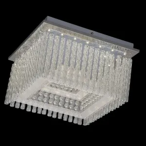 Square Vienna PHL Crystal LED CCT Ceiling Light Small by Phonix Lighting, a LED Lighting for sale on Style Sourcebook