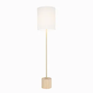 Flemington Mercator Pleated Floor Lamp (E27) White by Mercator, a Floor Lamps for sale on Style Sourcebook