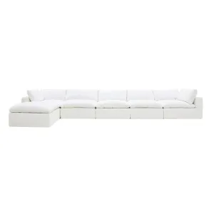 Cloud Deep Muse Frost Modular Sofa - 6 Piece by James Lane, a Sofas for sale on Style Sourcebook