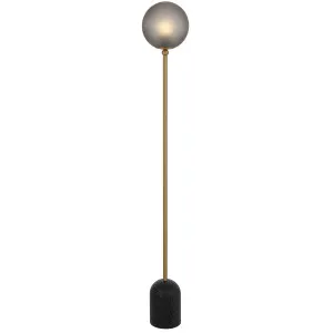 Telbix Gina E27 Floor Lamp Black by Telbix, a Floor Lamps for sale on Style Sourcebook