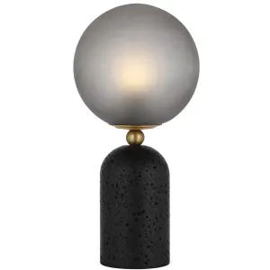 Telbix Gina E27 Table Lamp Black by Telbix, a Table & Bedside Lamps for sale on Style Sourcebook