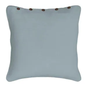 RANS London Grey with button 60x60cm Cushion Cover by null, a Cushions, Decorative Pillows for sale on Style Sourcebook