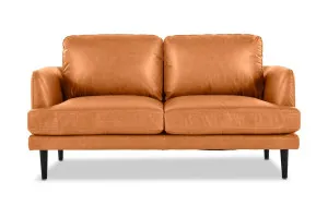 Alice Leather 2 Seat Sofa, Phoenix Tan, by Lounge Lovers by Lounge Lovers, a Sofas for sale on Style Sourcebook