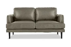 Alice Leather 2 Seat Sofa, Texas Moss, by Lounge Lovers by Lounge Lovers, a Sofas for sale on Style Sourcebook