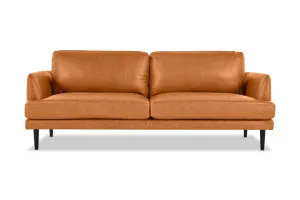 Alice Leather 3 Seat Sofa, Phoenix Tan, by Lounge Lovers by Lounge Lovers, a Sofas for sale on Style Sourcebook