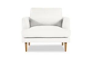 Alice Armchair, White, by Lounge Lovers by Lounge Lovers, a Chairs for sale on Style Sourcebook