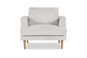 Alice Armchair, Grey, by Lounge Lovers by Lounge Lovers, a Chairs for sale on Style Sourcebook