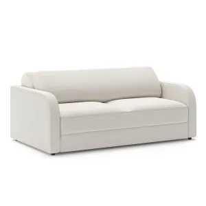 Doze 2.5 Seater Double Sofa Bed, Cosmic Latte by L3 Home, a Sofa Beds for sale on Style Sourcebook