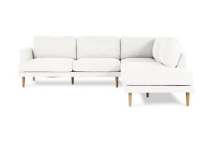 Alice Right Hand Corner Sofa, White, by Lounge Lovers by Lounge Lovers, a Sofas for sale on Style Sourcebook