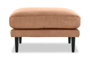 Alice Leather Ottoman, Brown, by Lounge Lovers by Lounge Lovers, a Ottomans for sale on Style Sourcebook