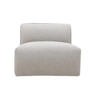 Luella Armless Sofa Module Boucle Pumice by James Lane, a Sofas for sale on Style Sourcebook