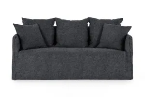 Bronte 2 Seat Sofa, Linen Navy, by Lounge Lovers by Lounge Lovers, a Sofas for sale on Style Sourcebook